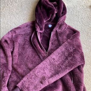 Aerie quarter zip hoodie
